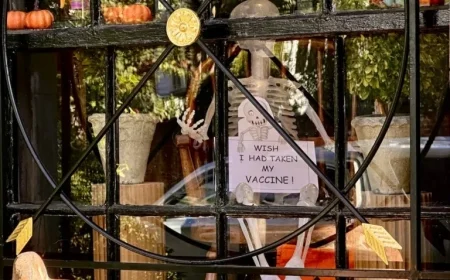 RFK Jr.’s Neighbor Sends Halloween Message with Display