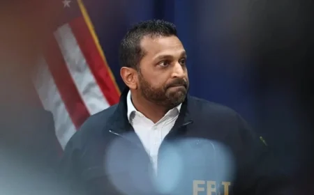 Kash Patel Took Government Jet to See Girlfriend Perform at Wrestling Event