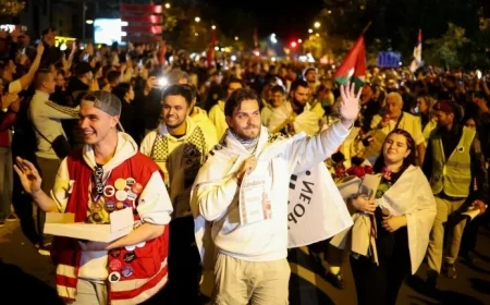 Thousands Rally in Serbia as Student-Led Movement Commemorates Novi Sad Tragedy Anniversary