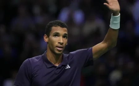 Auger-Aliassime Nears ATP Finals with Paris Victory Over Vacherot