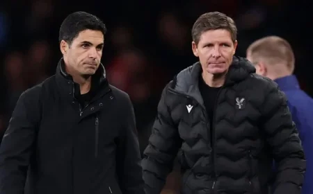Mikel Arteta clashes with Oliver Glasner over Arsenal vs Palace controversy – calls it unfair