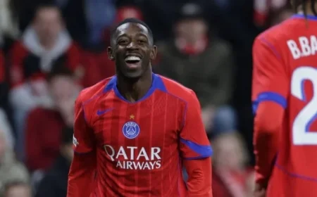 PSG Faces Minor Concern as Ousmane Dembélé Experiences Setback