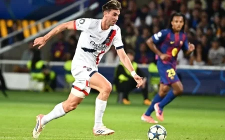 Fabian Ruiz Returns to PSG Squad for Crucial Ligue 1 Clash Against Nice