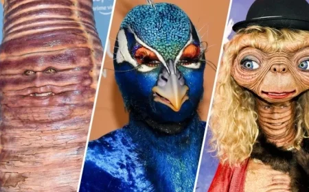 Heidi Klum’s Wild Halloween Costumes Through 25 Years From Peacock to Alien