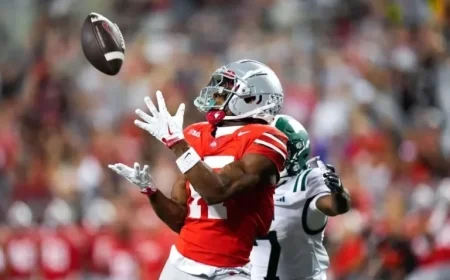 Ohio State’s Carnell Tate: Week 10 NFL Draft Scouting Report