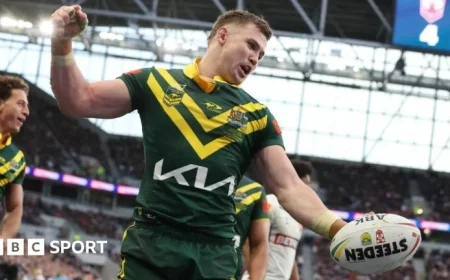 Live: England vs Australia Rugby League Ashes Score Highlights TV Stream and Updates