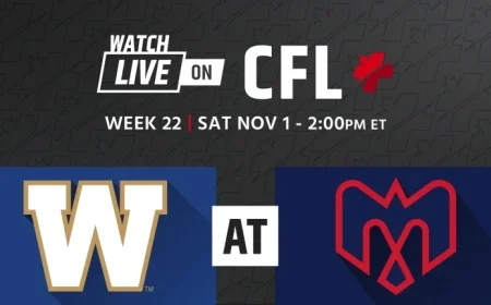 Eastern Semi-Final Showdown: Winnipeg Blue Bombers Face Off Against Montreal Alouettes