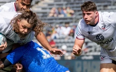 Eagles and Scotland Announce Lineups for Edinburgh Test Match Saturday