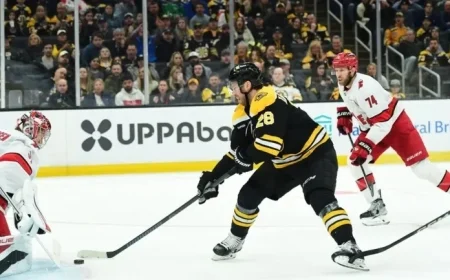 Hurricanes vs Bruins November 1: Key Injuries Inactive Players and Latest Updates