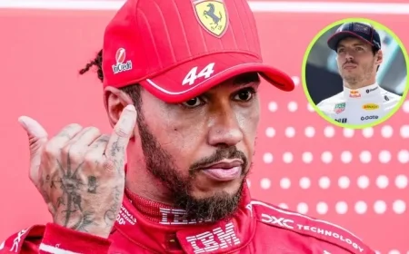 Max Verstappen Responds Directly to Lewis Hamilton’s Double Standards Penalty Allegation