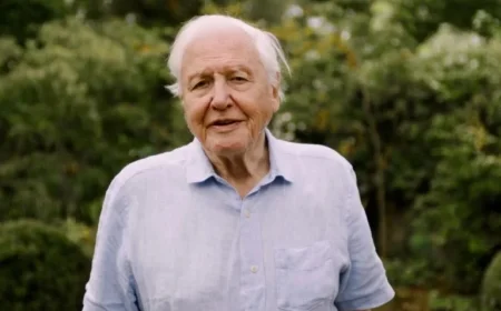 David Attenborough Supports Ambitious Nature Recovery Project as Big as Athens