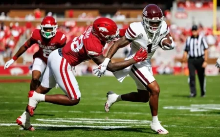 Stream Mississippi State vs Arkansas: College Football Live on TV