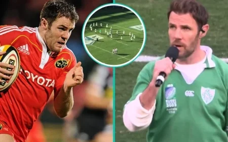 Former Munster Star Honors Axel with Touching Tribute During Ireland’s Call in Chicago