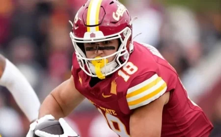 Iowa State TE Brahmer Hospitalized Following Severe Hit