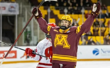 Gophers Women’s Hockey Halts No. 1 Wisconsin’s 37-Game Streak with 5-1 Win