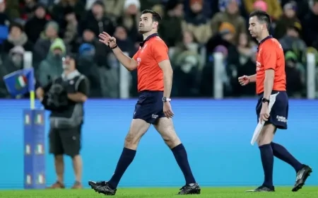 Last-Minute Referee Change for Ireland vs All Blacks Chicago Showdown