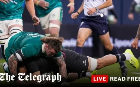 Live Updates: Ireland vs New Zealand Score and Highlights from Autumn International in Chicago