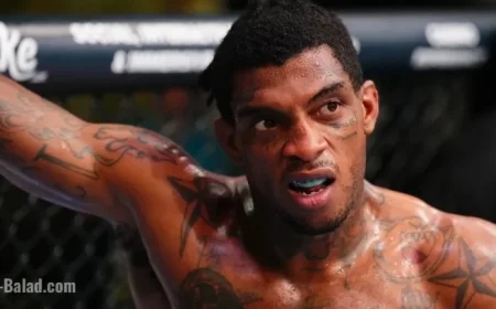 Sedriques Dumas Faces Off Against Donte Johnson at UFC Vegas 110 Tonight: Start Time and Stakes Explained After Noche UFC No-Contest