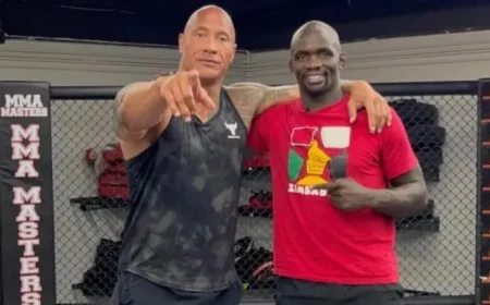 Themba Gorimbo Threatens Jeremiah Wells Ahead of UFC Fight Night 263