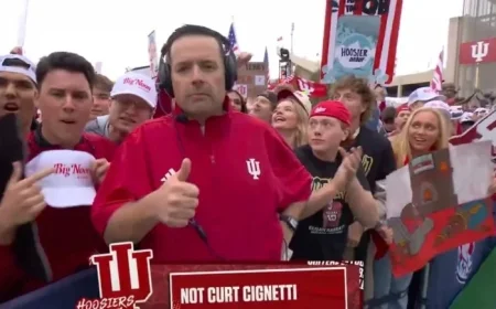 Curt Cignetti Endorses His Impersonator