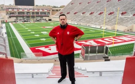 Curt Cignotti Mistaken for IU Football Coach Aiming for Jumbotron Spotlight