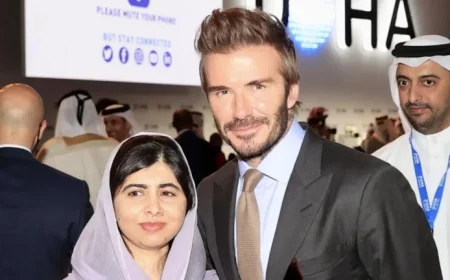 Malala Yousafzai’s Mother Criticizes Photo of Daughter with Prince Harry and David Beckham