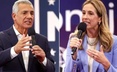 New Jersey Governor Candidates Urge Voters in Final Pre-Election Push