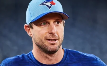 Max Scherzer Starts World Series Game 7 for Blue Jays After Dodgers Win