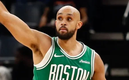 Derrick White Silences Doubts with Stunning Statistic