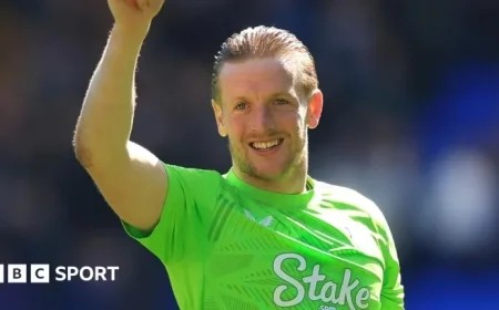 Everton Goalkeeper Jordan Pickford Shares Insights on Career World Cup Aspirations and Passion for Motocross