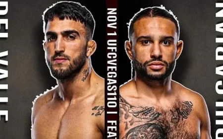 Yadier del Valle Aims for Another UFC Victory as Cuban Fighter Faces Tough Challenge in Las Vegas