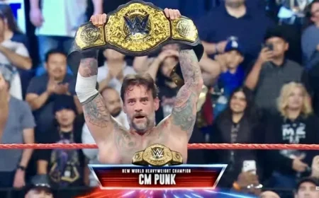 CM Punk Clinches Vacant World Heavyweight Championship at WWE Saturday Night’s Main Event