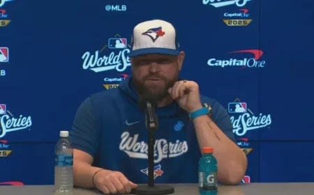 Jays Manager Urges Team to Move Forward After Game 6 Defeat