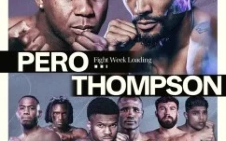 Peró Gears Up to Defend WBA Continental Americas Title Against Thompson in Exciting Showdown