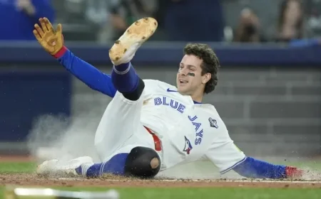 Ernie Clement of the Blue Jays Makes Baseball History with Record-Breaking Postseason Hitting Performance