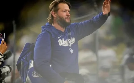 Clayton Kershaw Bids Bittersweet Farewell at Dodger Stadium After Game 5