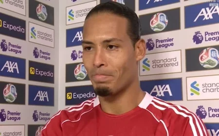 Virgil van Dijk Stuns with Powerful Two-Minute Monologue Takedown
