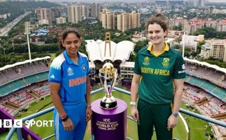 India and South Africa Gear Up for Crucial ICC Women’s World Cup Final