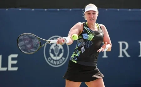 WTA Jiujiang Final: Blinkova Battles Tagger in Thrilling Showdown