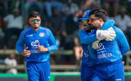 Rashid’s Three Wickets, Zadran’s Fifty Secure Afghanistan Series Victory