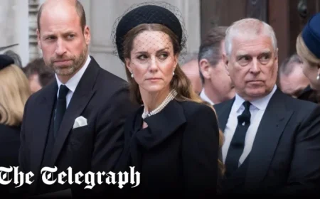 Prince and Princess of Wales Move Closer to Prince Andrew