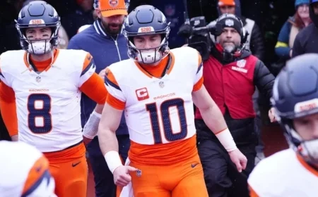 Bo Nix Set to Surpass Carson Palmer in NFL Records Against Texans