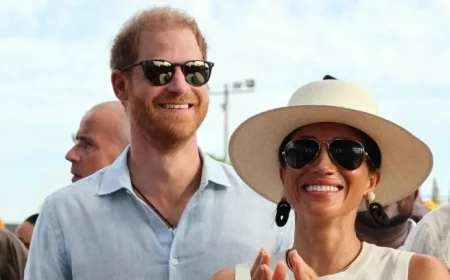 Meghan Markle and Prince Harry Delight in Autumn Family Outing