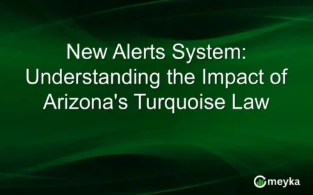 Exploring Arizona’s Turquoise Law: Unveiling the New Alerts System Impact