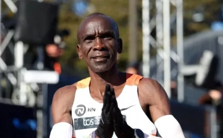 Watch Eliud Kipchoge Live at 2025 NYC Marathon on November 2