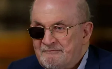 Salman Rushdie Discusses Free Speech on “The Eleventh Hour”
