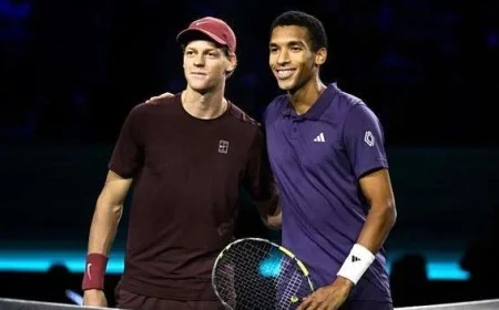 Sinner Advances to Paris-Bercy Final Winning First Set Bringing Title and Top Rank Closer