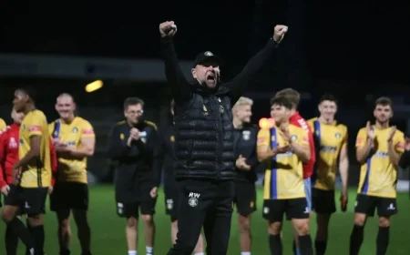 Russell Wilcox Vows Gainsborough Will Battle Hard Against Accrington