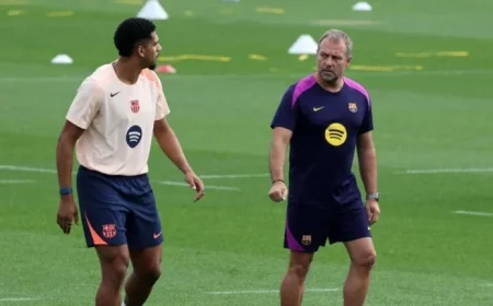 Araujo Returns to Barcelona Lineup Against Elche After Three Matches