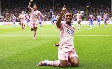 Eli Junior Kroupi Shines with Double Goals and Four in Three Matches for Bournemouth A Beautiful and Incredible Journey